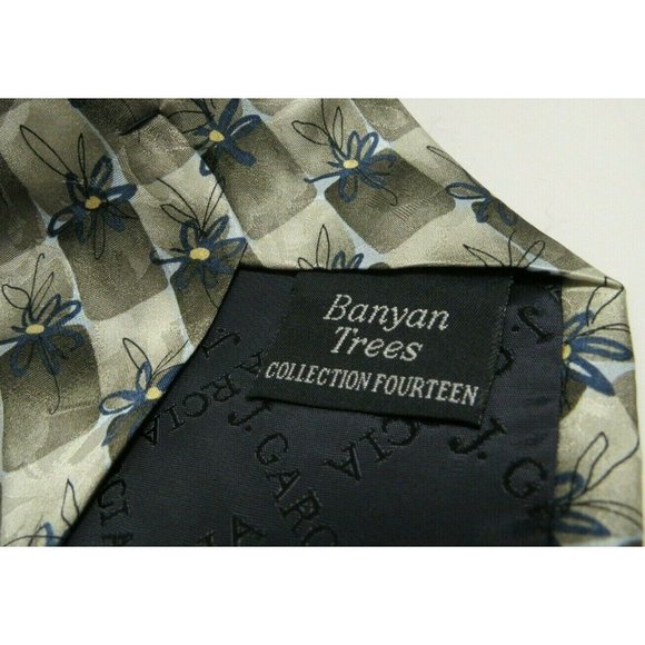 J. Garcia Men's Tie, Banyan Trees, Collection Fourteen - Picture 3 of 4